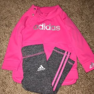 Adidas Toddler Girl Track set